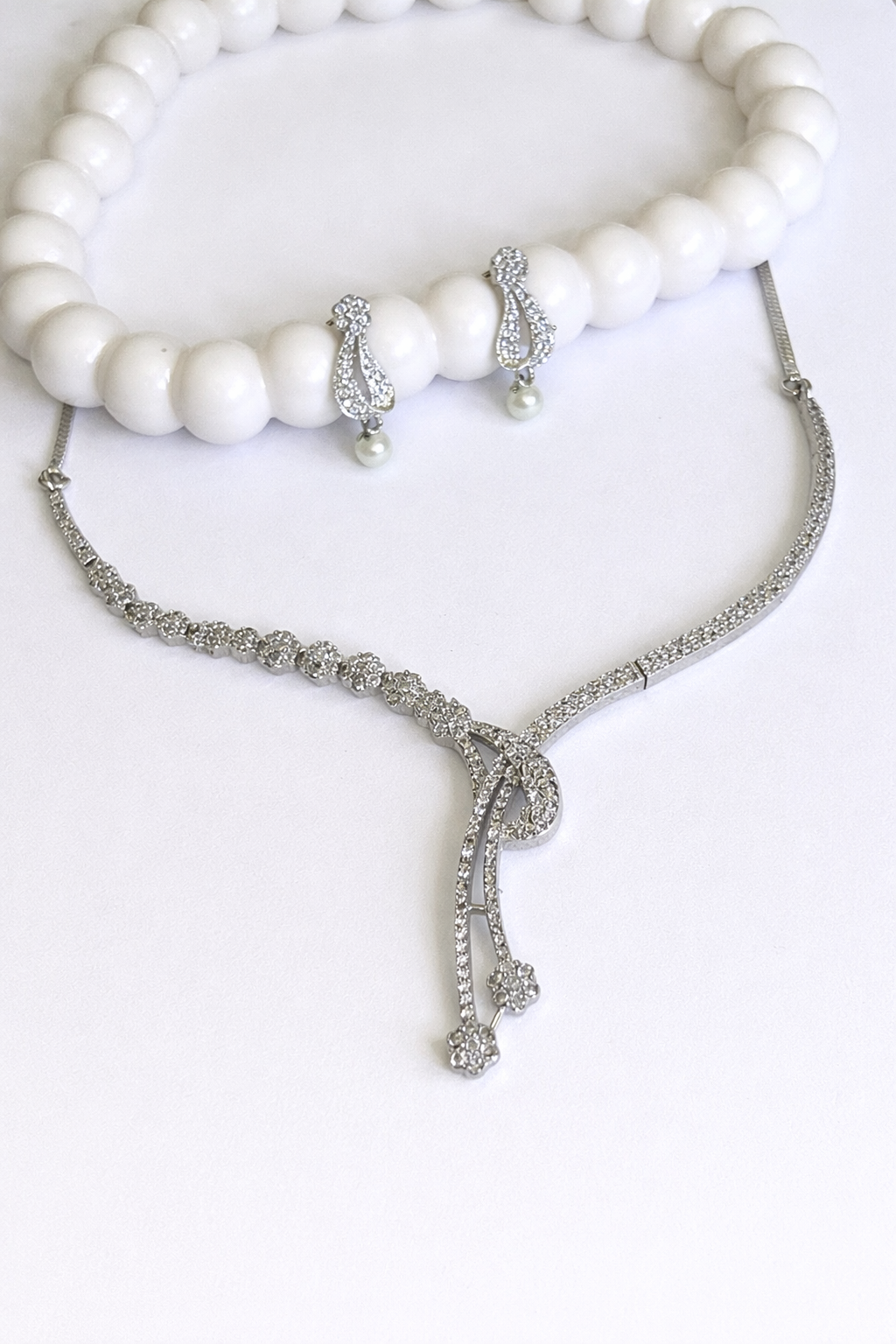 Crystal Cascade Necklace