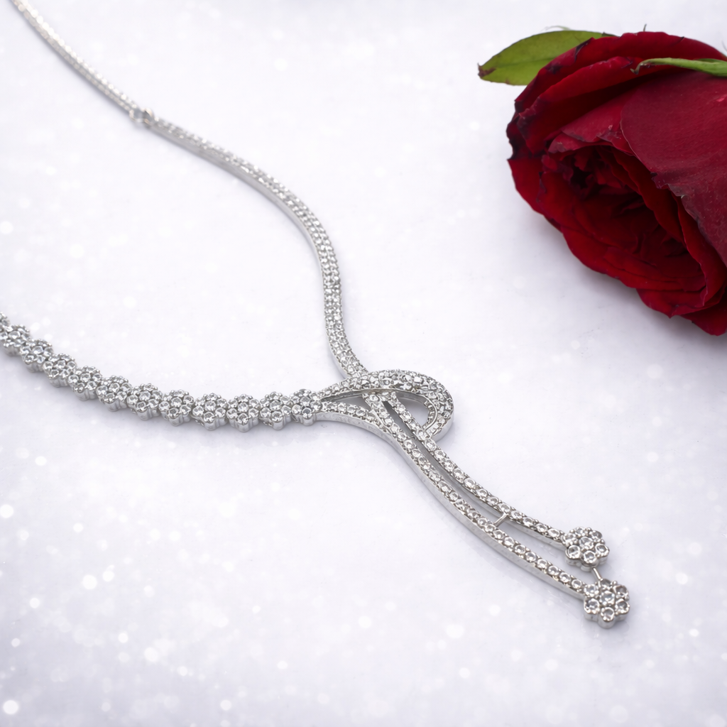 Crystal Cascade Necklace