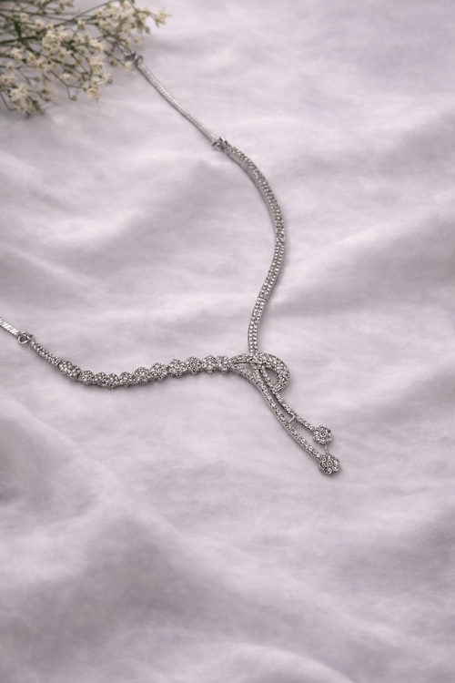 Crystal Cascade Necklace